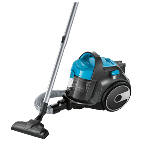 Aspirador sem Saco Bosch Serie 2 BGS05X240 - 700W, Depósito 1,5L, Filtro EPA, Raio de Ação 9m, Turquesa