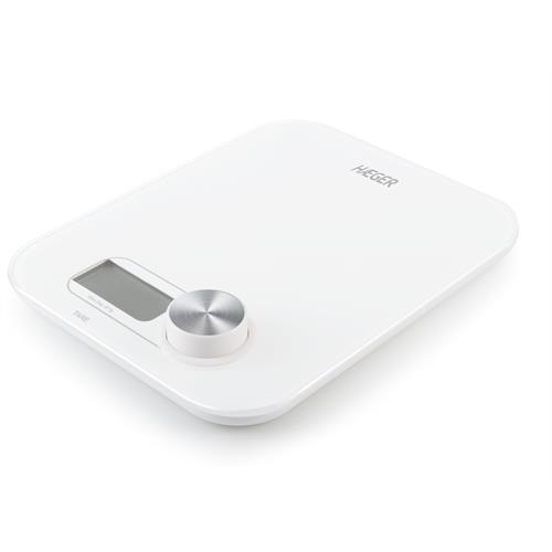 BALANÇA COZINHA HAEGER DIGITAL 5KG TECNOLOGIA SEM PILHA NOBATT