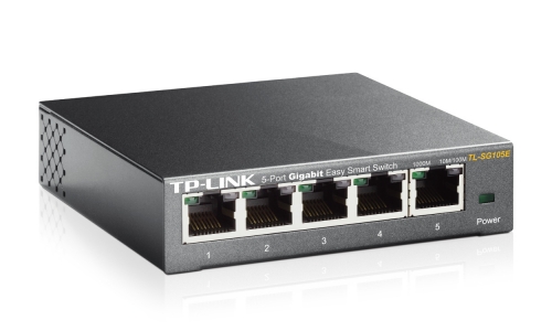 TP-LINK - Easy Smart Switch 5 Portas TL-SG105E