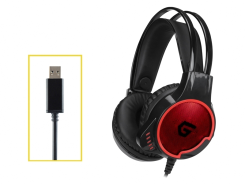 ATHAN U1 7.1-Channel Surround Sound Gaming USB Headset