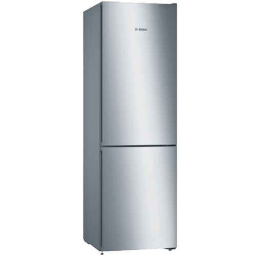 Frigorifico Combinado 2 Portas Cor Inox BOSCH KGN36VIEA 326LT 186x60x66 Cm Classe E