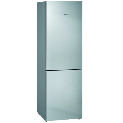 Frigorífico Combinado 2 Portas Cor Inox No Frost Siemens KG36NVIDA 324L 186x60x66 Classe D