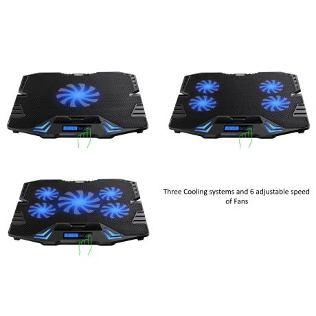 Base Ewent EW1259 Refrigeradora para Portátil até 17"