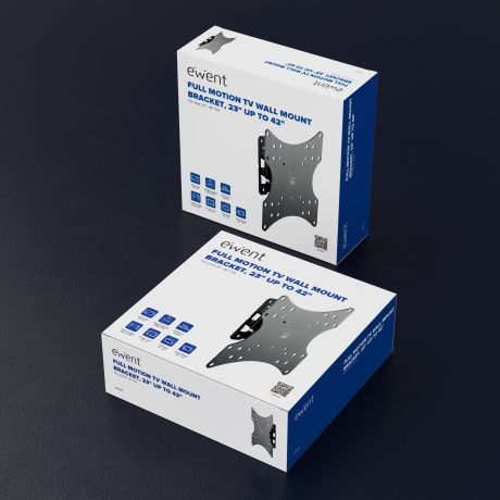 Suporte de Parede M para TV de Rotação Fácil com 1 ponto de articulação, 13 - 42"