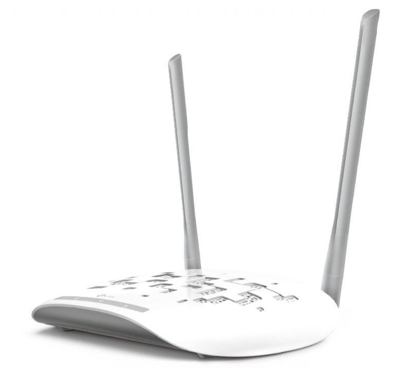 300Mbps Wi-Fi Access Point, 2.4GHz, 802.11b/g/n, 1 10/100M Port, Passive PoE Supported, AP/Client/Bridge/Repeater, Multi-SSID, 2 fixed antennas