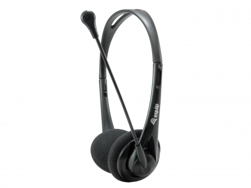 Auscultadores EQUIP 245302 Chat Headset 3.5mm