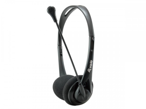 Auscultadores EQUIP 245302 Chat Headset 3.5mm