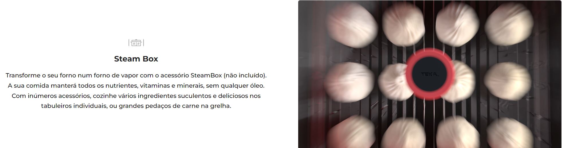 Forno encastrar Teka HLB 8400 BK PRETO 60cm Hydroclean 70L Classe C 