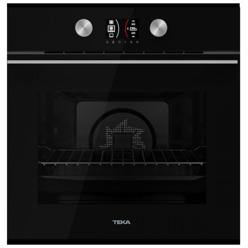 Forno encastre HLB 8600 BK E01 60cm Teka Hydroclean® PRO automático 70L Classe C
