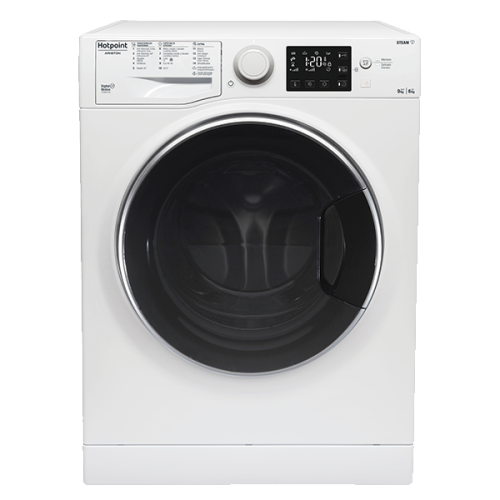 Maquina Lavar Secar Hotpoint 1400rpm 9+6Kg RDG964348WDVSPT Condensação Classe D