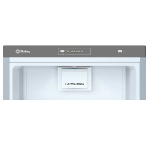 Frigorífico 1 Porta Cor Inox Balay 3FCE563ME 346LT 186x60x65 Classe E