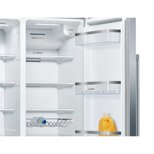 Side By Side Bosch 2 Portas Cor Inox No Frost Serie6 KAD93AIEP 600  L 178,8x90,8 x70,7  Classe E 