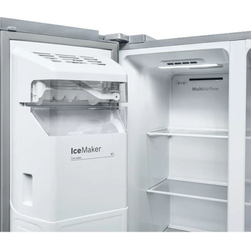 Side By Side Bosch 2 Portas Cor Inox No Frost Serie6 KAD93AIEP 600  L 178,8x90,8 x70,7  Classe E 