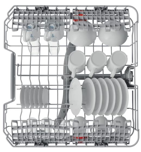 Maquina Lavar Louça Encastre Painel a Vista H.ARISTON HBC 3C41 W 14 Conjuntos 60Cm Classe C