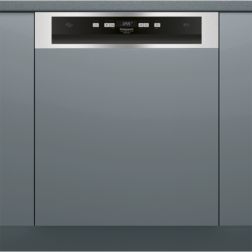 Maquina Lavar Louça Encastre Painel a Vista H.ARISTON HBC 3C41 W 14 Conjuntos 60Cm Classe C