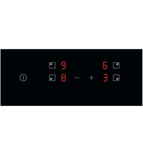 PLACA VITROCERÂMICA ZANUSSI ZHRX641K