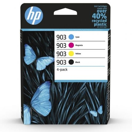 HP 903 CMYK Original Ink Cartridge 4-Pack