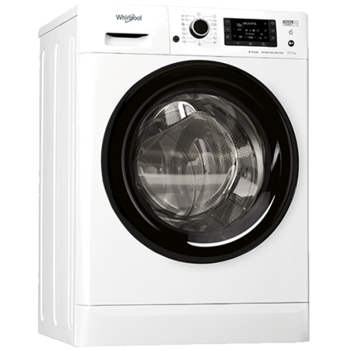 Máquina de Lavar e Secar Roupa Whirlpool 1600R.10+7-FWDD1071682WBV