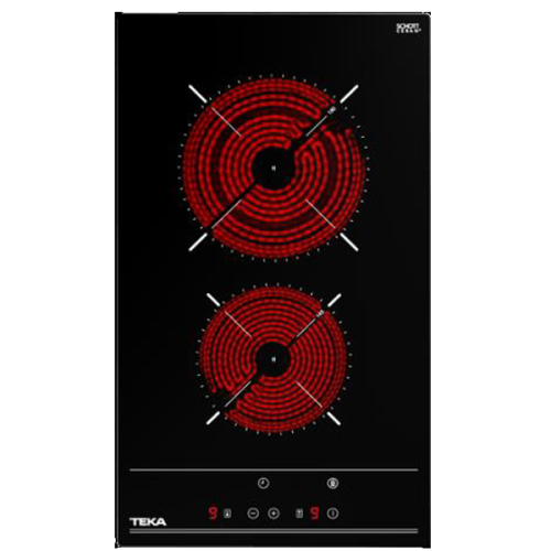 Placa Vitroceramica TEKA TBC32010TTC Encastre 3000W 2 Zonas 30Cm