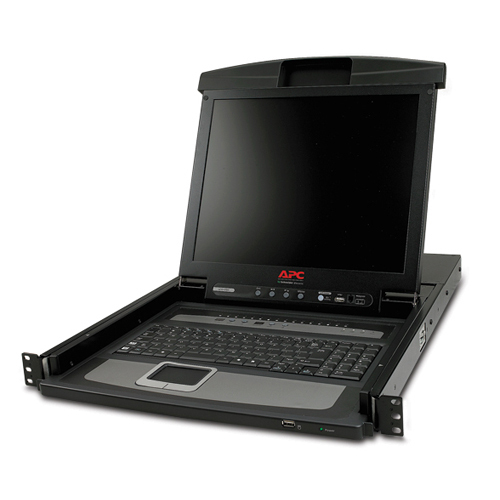 17" Rack LCD Console with Integrated 16 Port Analog KVM Switch