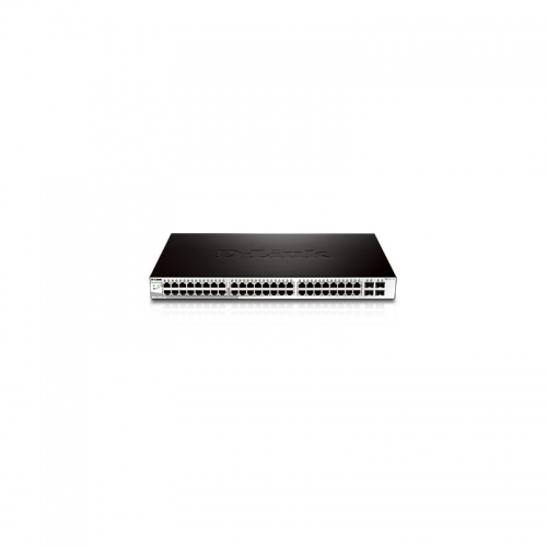 52-Port 10/100/1000Mbps Gigabit Smart Switch including 4-port SFP combo