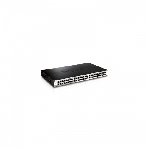 52-Port 10/100/1000Mbps Gigabit Smart Switch including 4-port SFP combo