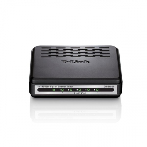 5-Port 10/100/1000Mbps Copper Gigabit Dlinkgo