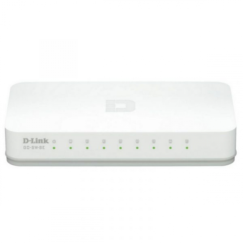 8-Port 10/100Mbps Fast Ethernet Unmanaged Switch - IEEE 802.3 10BASE-T