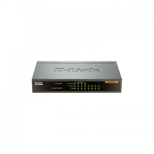8-Port 10/100Mbps Fast Ethernet Unmanaged PoE Desktop Switch (with 4 PoE Ports)