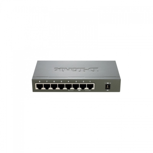 8-Port 10/100Mbps Fast Ethernet Unmanaged PoE Desktop Switch (with 4 PoE Ports)