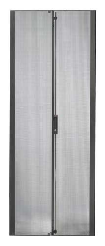NetShelter SX 42U 750mm Wide Perforated Split Doors Black
