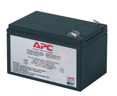 APC Replacement Battery Cartridge #4 Bateria UPS 1 bateria x ácido de chumbo preto