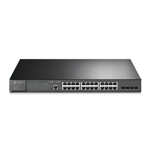 JetStream 28-Port Gigabit L2 Managed Switch with 24-Port PoE+