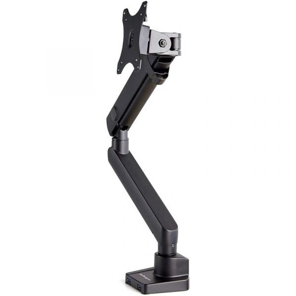 StarTech ARMSLIM2USB3 Braço Suporte de Secretária para Monitor 17"/34" VESA 100x100 Máx 8Kg
