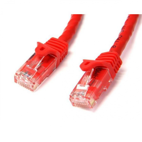 CABLE 5M CAT6 SNAGLESS ROJO