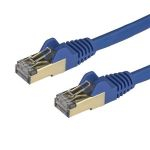 CABLE 0 5M STP CAT6A AZUL