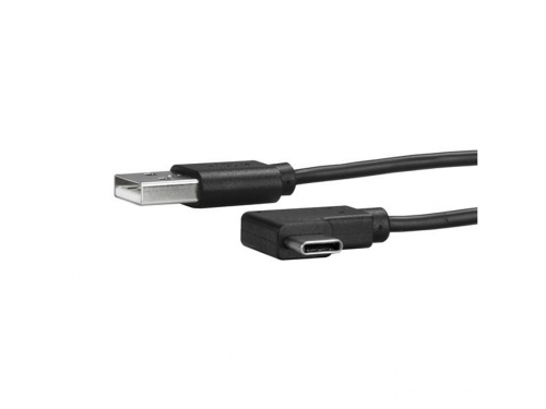 CABLE 1M USB-A A USB-C ACODADO