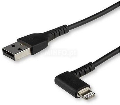 CABLE 1M LIGHTNING NEGRO