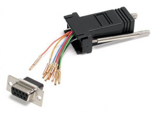 ADAPTADOR DB9 A RJ45 H A H