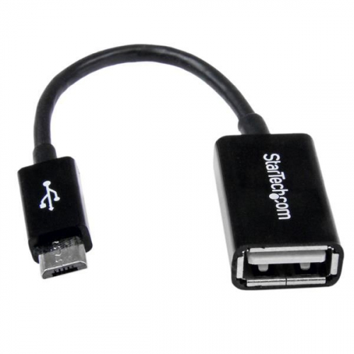 CABLE 12CM MICRO USB A USB OTG