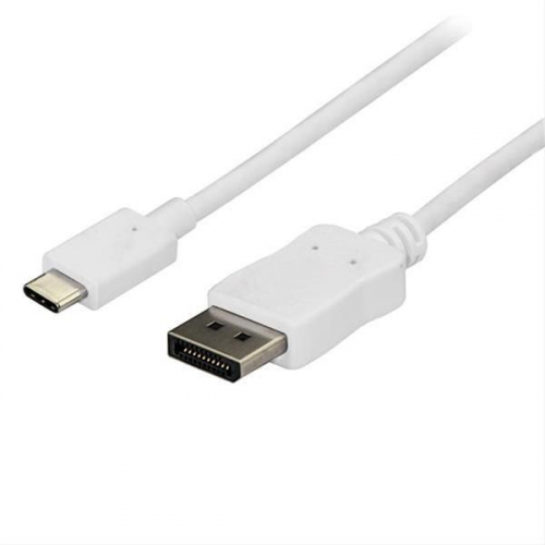 CABLE 1 8M USB-C A DP BLANCO