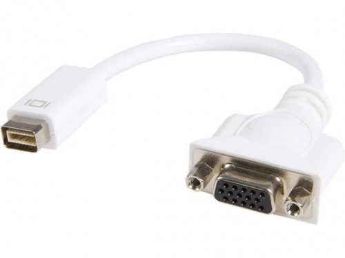 ADAPTADOR MINI DVI VGA BLANCO