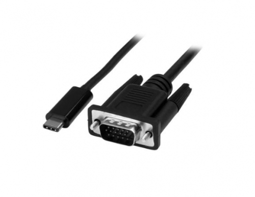Cabo de Vídeo Adaptador USB-C A VGA 2M