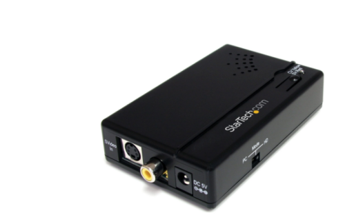 Conversor Composto e S-Video para HDMI com Áudio