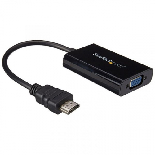 ADAPTADOR HDMI A VGA CON AUDIO