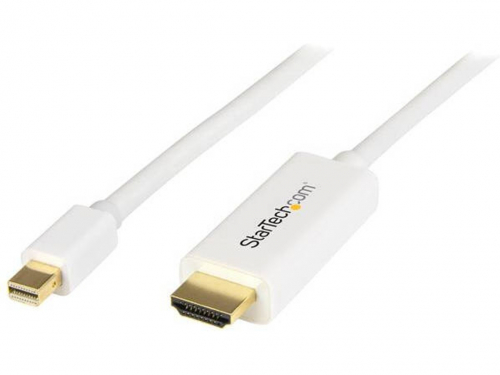 CABLE 4K MINIDP HDMI 1M BLANCO