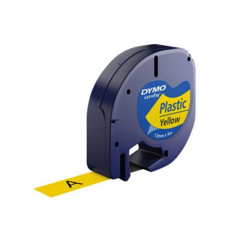 CINTAS PLASTICO 12MM X 4M NE/AMA