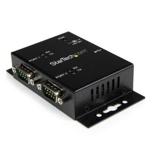 HUB DE 2 PUERTOS SERIE RS232 A USB