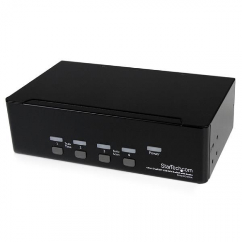 CONMUTADOR SWITCH KVM 4 ORDENADORES