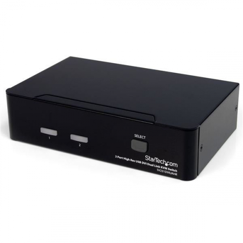 SWITCH KVM 2X DVI DUAL LINK